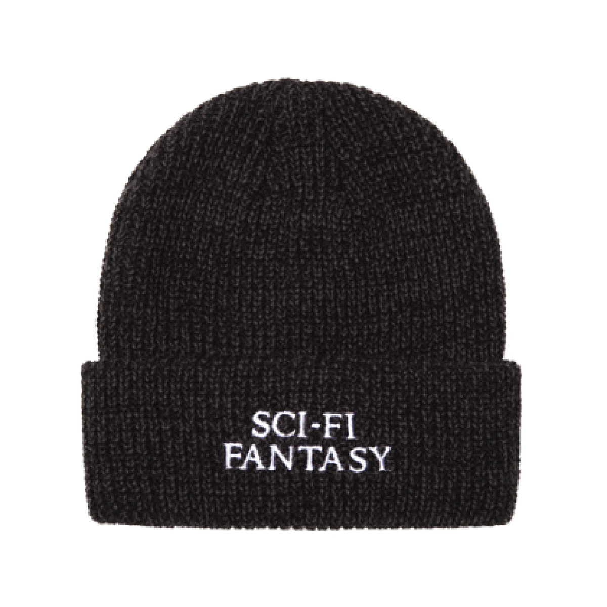 Mixed Yarn Logo Beanie