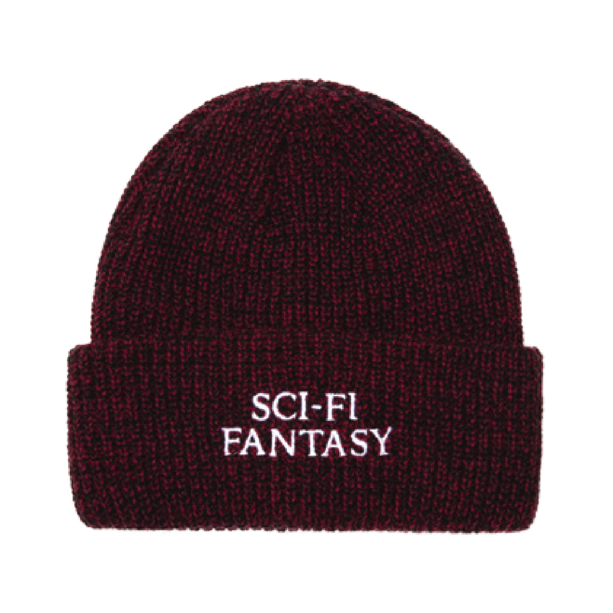 Mixed Yarn Logo Beanie