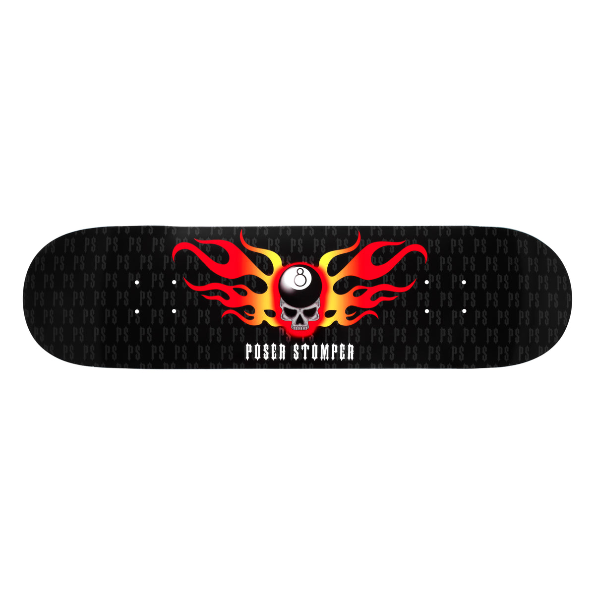 Poser Stomper Skull STOMP TECH Deck