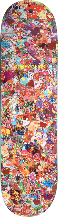 Corey Glick Sticker Collage Board