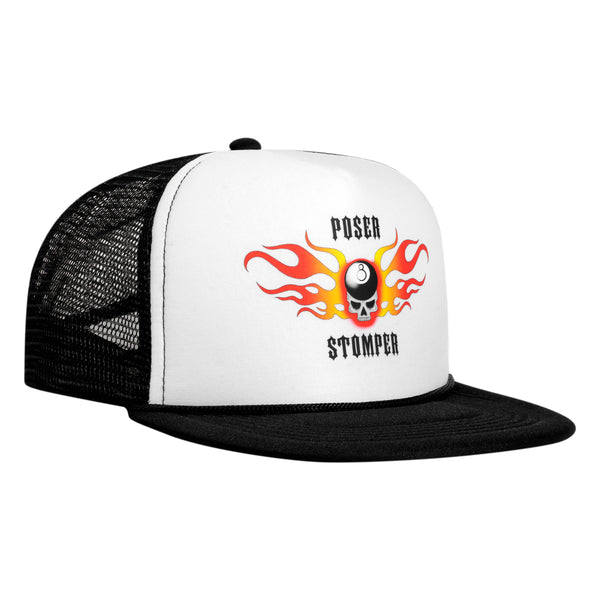 
    
      Poser Stomper Skull Trucker Hat
    
