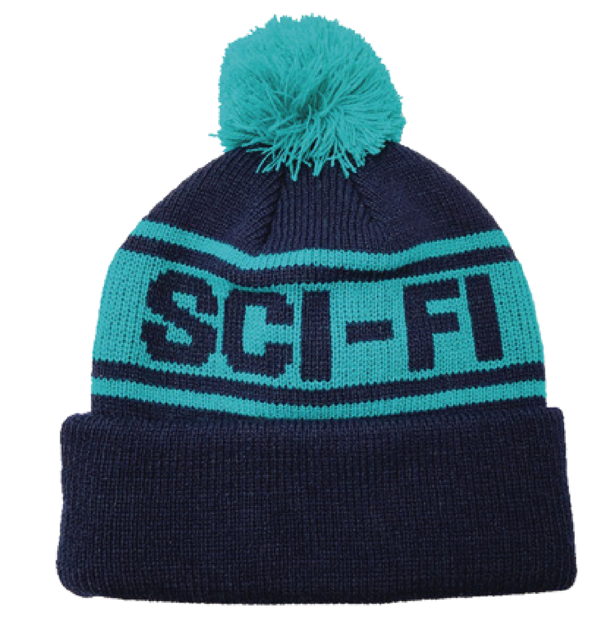Sci-Fi Pom Beanie