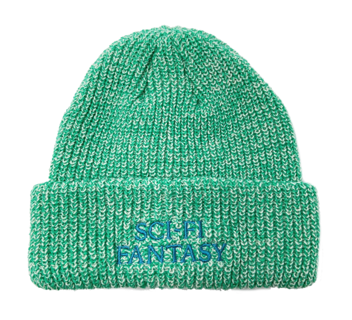 Mixed Yarn Logo Beanie