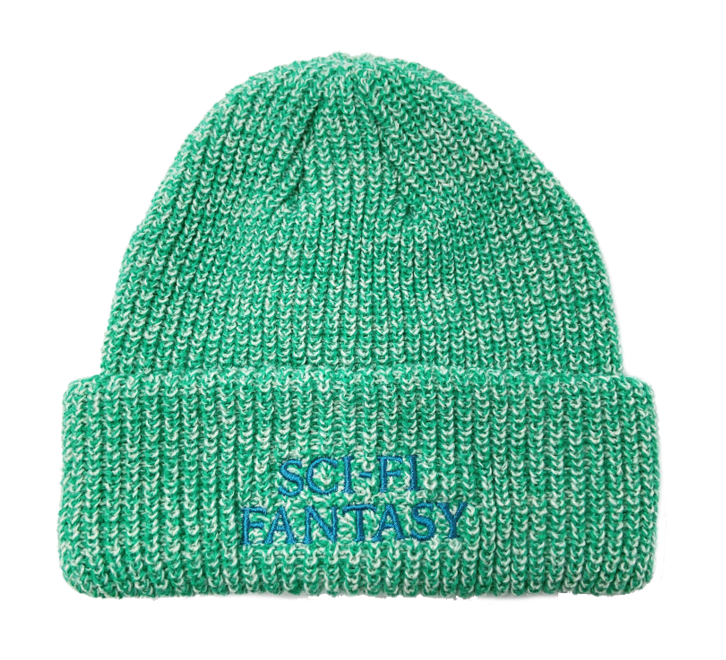 Mixed Yarn Logo Beanie